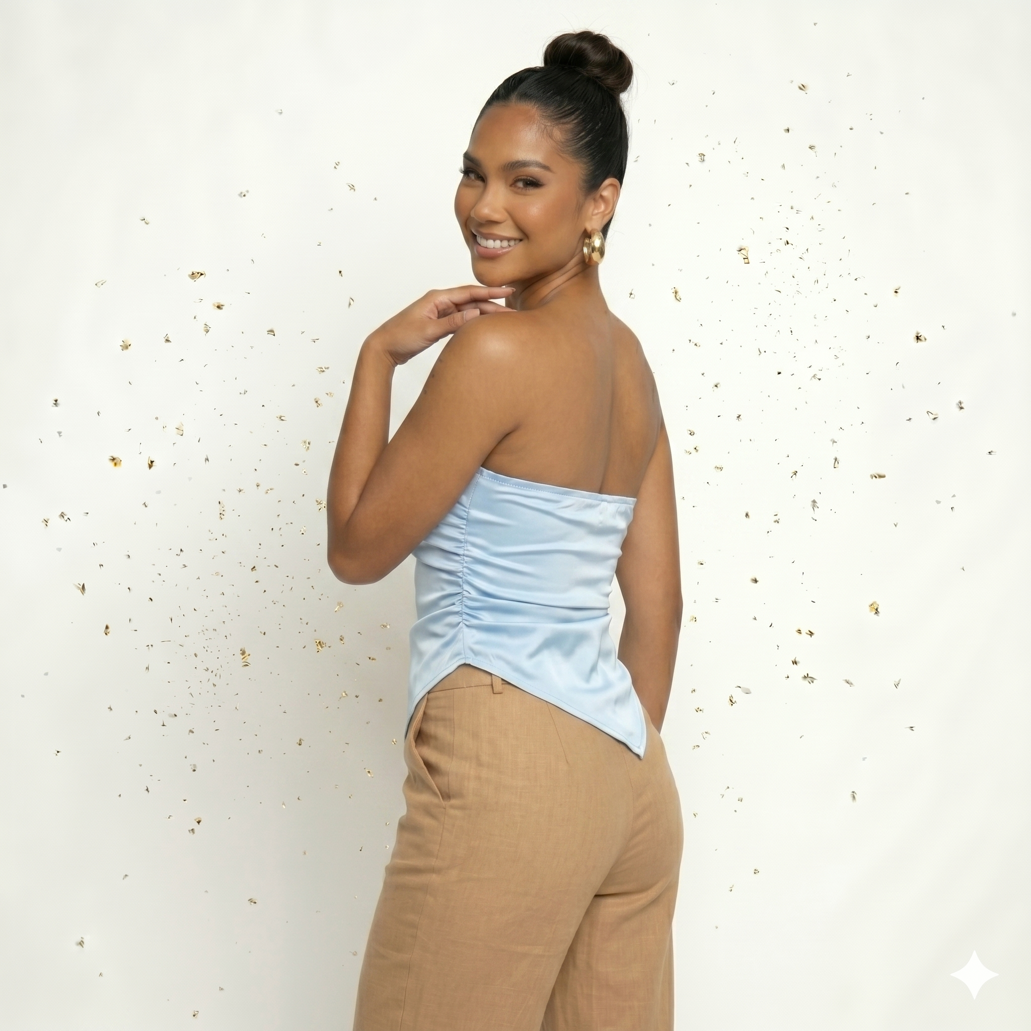 Blusa Tini Azul Bebé — Flera Bloom